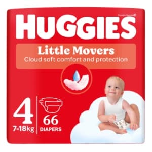 HUGGIES pelene Little Movers 4 66kom slide slika