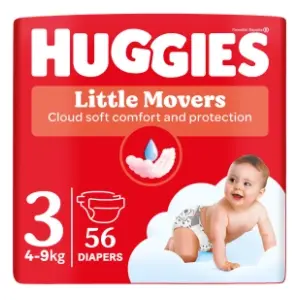 HUGGIES pelene Little Movers 3 56kom slide slika