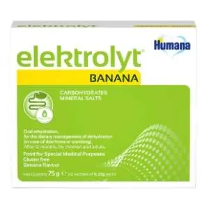 HUMANA Elektrolit ukus banane za decu i odrasle 75g slide slika