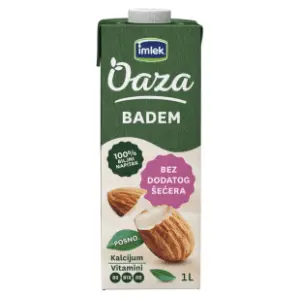 IMLEK OAZA napitak od badema bez šećera 1l slide slika