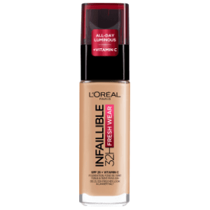 L'OREAL Infaillible 32h fresh wear tečni puder 200 golden sand slide slika