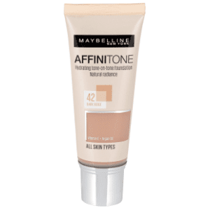 MAYBELLINE Affinitone tečni puder 42 dark beige slide slika