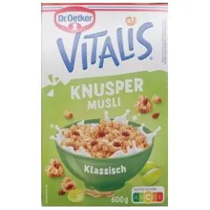 Musli VITALIS Krispi klasik 600g slide slika