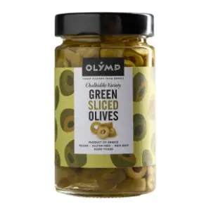 OLYMP zelene masline sečene 150g slide slika