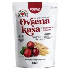 VITALIA ovsena kaša brusnica i heljda 60g slide slika