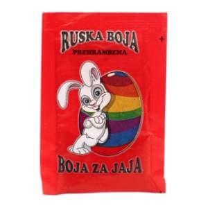 Ruska boja za jaja crvena slide slika