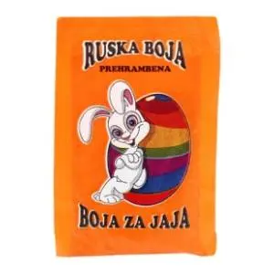 Ruska boja za jaja narandžasta slide slika