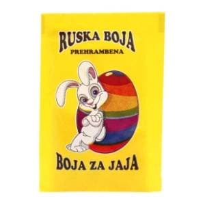 Ruska boja za jaja žuta slide slika