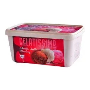 Sladoled GELATISSIMO vanila čokolada 2000ml slide slika