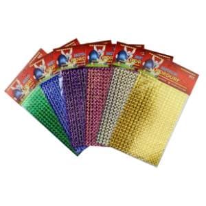 Stiker traka za jaja metalik bordura KGT slide slika