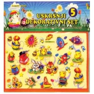 Uskršnji dekorativni set za jaja 5 KGT slide slika