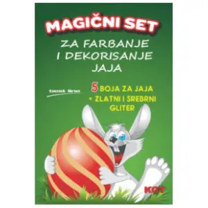 Uskršnji magični set za farbanje jaja KGT slide slika