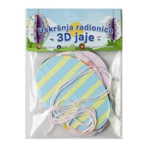 Uskršnjice sličice za jaja radionica 3D KGT 5kom slide slika