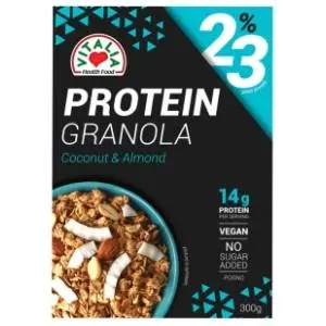 VITALIA Protein granola kokos i badem 300g slide slika