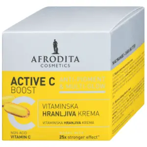 AFRODITA Active C boost vitaminska hranljiva krema 50ml slide slika