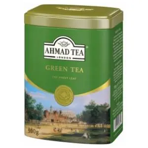 AHMAD TEA zeleni čaj limenka 100g slide slika