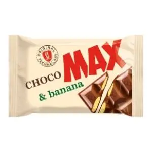 Bar CHOCO MAX banana 60g slide slika