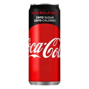 COCA COLA Zero slim 250ml slide slika
