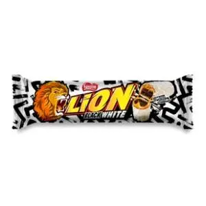 Čokoladica LION mini black & white 42g slide slika