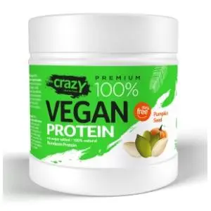 CRAZY NUTRITION vegan protein bundeva 300g slide slika