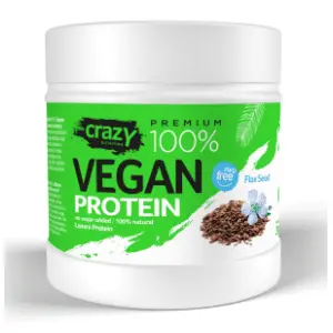 CRAZY NUTRITION vegan protein lan 300g slide slika