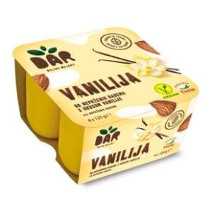 DAR biljni dezert vanila 4x125g slide slika