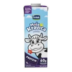 Dugotrajno mleko MOJA KRAVICA Protein 0,5%mm 1l slide slika