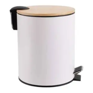 ESTIA kanta za otpatke sa pedalom bambus 5l ES02-12731 slide slika