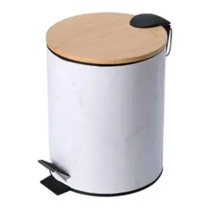 ESTIA kanta za otpatke sa pedalom bambus 5l ES02-22020 slide slika