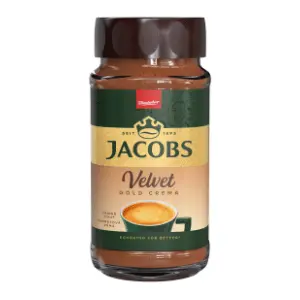 Instant kafa JACOBS velvet gold crema 180g slide slika