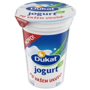 Jogurt DUKAT 2,8%mm 180g slide slika