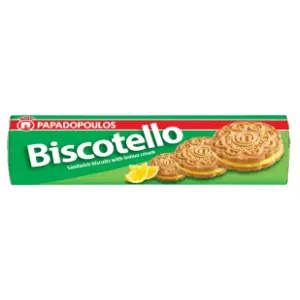 Keks BISCOTELLO sendvič limun 200g slide slika