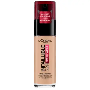L'OREAL Infaillible 32h fresh wear tečni puder SPF25 145 beige slide slika