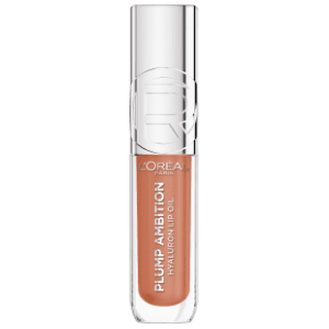 L'OREAL Plump ambition hyaluron ulje za usne 641 latte glace slide slika