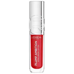 L'OREAL Plump ambition hyaluron ulje za usne 380 rouge in love slide slika