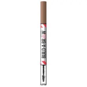 MAYBELLINE Build-a-brow 2u1 olovka za obrve i gel 255 brown slide slika