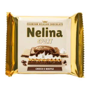 Mlečna čokolada NELINA sport waffle 55g slide slika