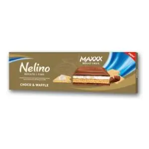 Mlečna čokolada NELINA waffle 190g slide slika
