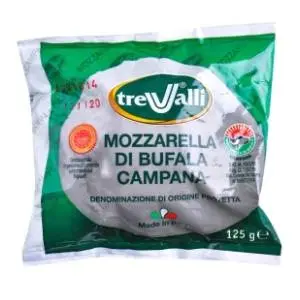 Mozzarella TREVALLI Buffalo 125g slide slika