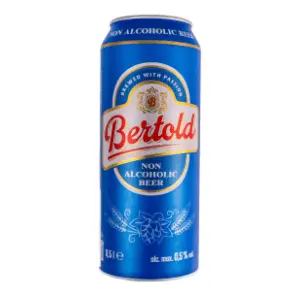 Pivo BERTOLD bezalkoholno 0,5l slide slika