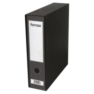 Registrator A4 FORNAX Prestige crni slide slika