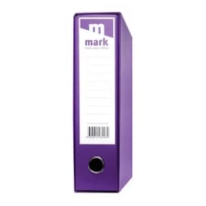 Registrator sa kutijom A4 MARK ljubičasti slide slika