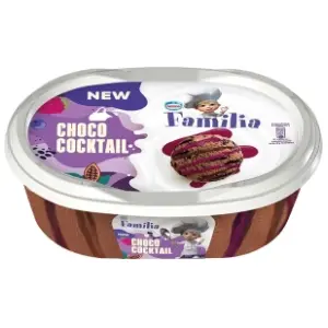 Sladoled FAMILIA choco cocktail 700ml slide slika
