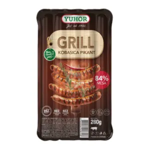 YUHOR grill kobasica pikant 280g slide slika
