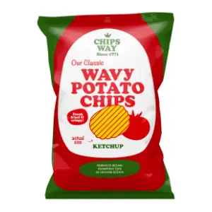CHIPS WAY Kečap rebrasti 150g slide slika