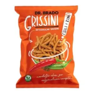 DR. BRADO grisini integralni chilli & kim 70g slide slika