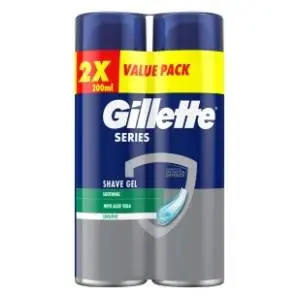 Gel za brijanje GILLETTE Series soothing 2x200ml slide slika