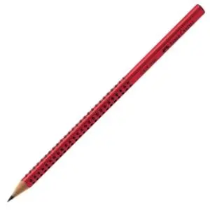 Grafitna olovka FABER CASTELL grip 2001 B crvena 1kom slide slika