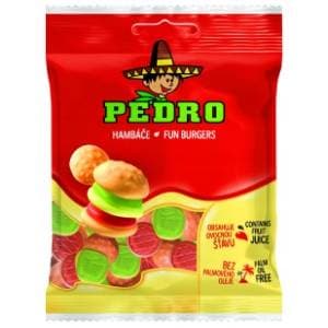 Gumene bombone PEDRO burger 80g slide slika