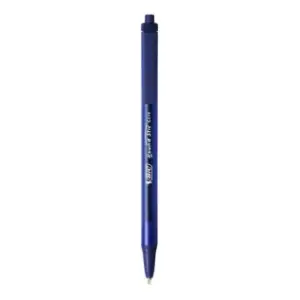 Hemijska olovka BIC Round stick click plava 1kom slide slika